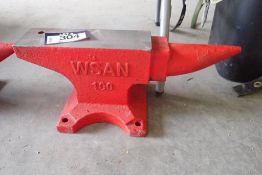 WSAN 100lbs Anvil- NEW, UNUSED.