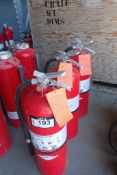 Lot of 3 Ansul 20lbs ABC Fire Extinguishers.