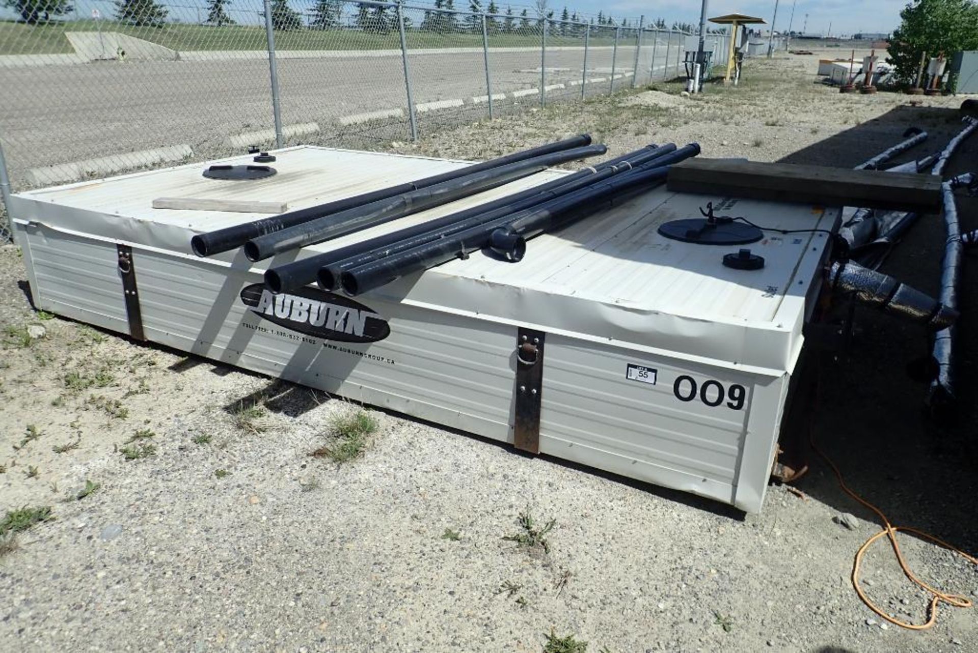 Streamline 1,000gal Portable Heated Sewage Tank.