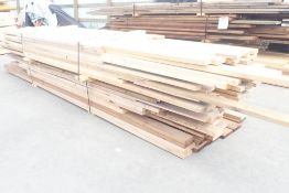 Lot of Approx. 125pcs Asst. Length 2x4 and 6x6 Mixed SPF and Treated Lumber.