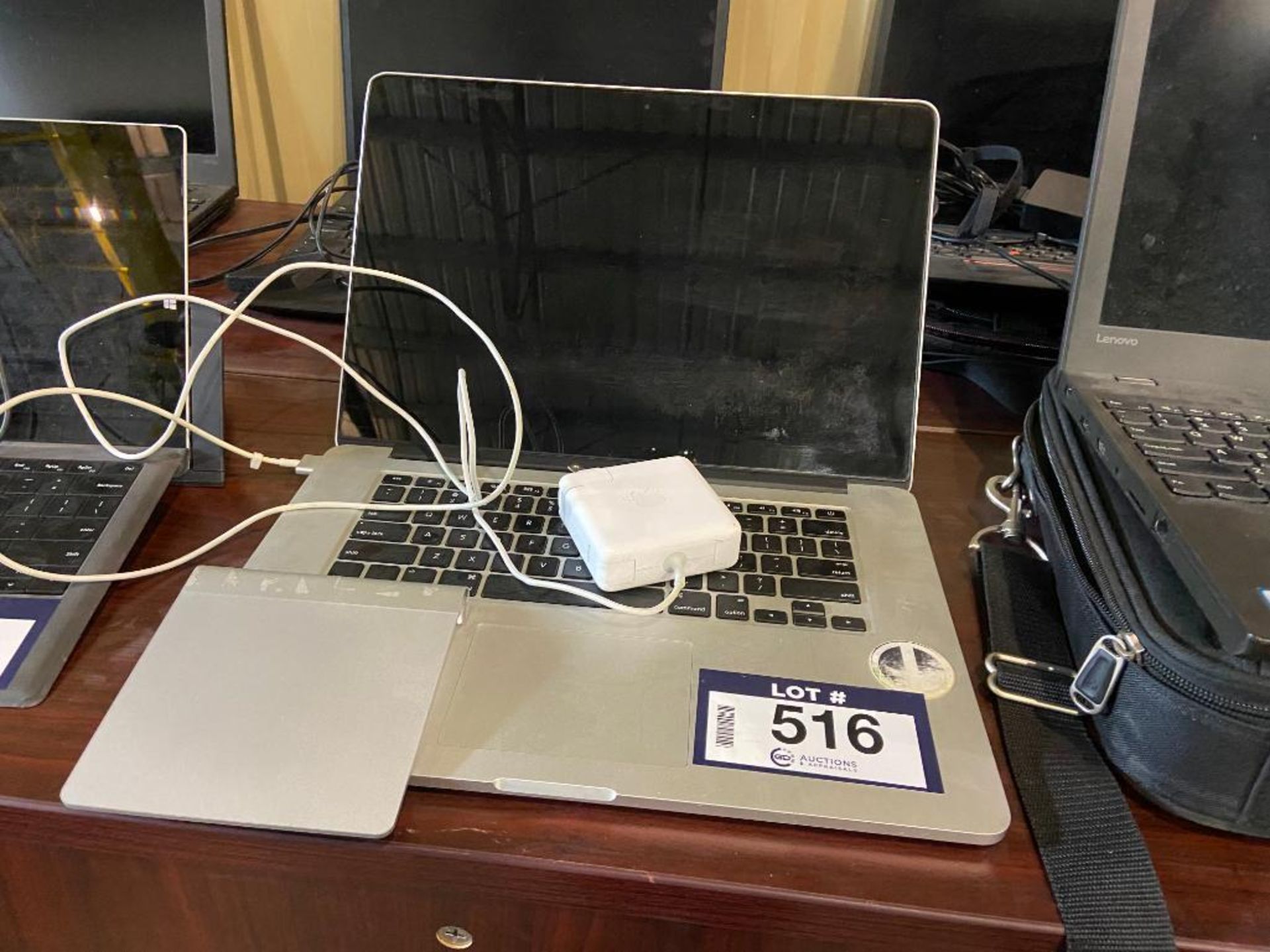 Apple MacBook Pro w/Track Pad.