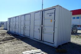2018 Suihe 40' High Cube Sea Container w/ Rear Doors and 8 Side Doors.