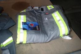 Lot of 3 Pair NFPA 2112 Certified Size 44S Coveralls-NEW, UNUSED.