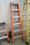 Louisville Fiberglass/Aluminum 6' Step Ladder.