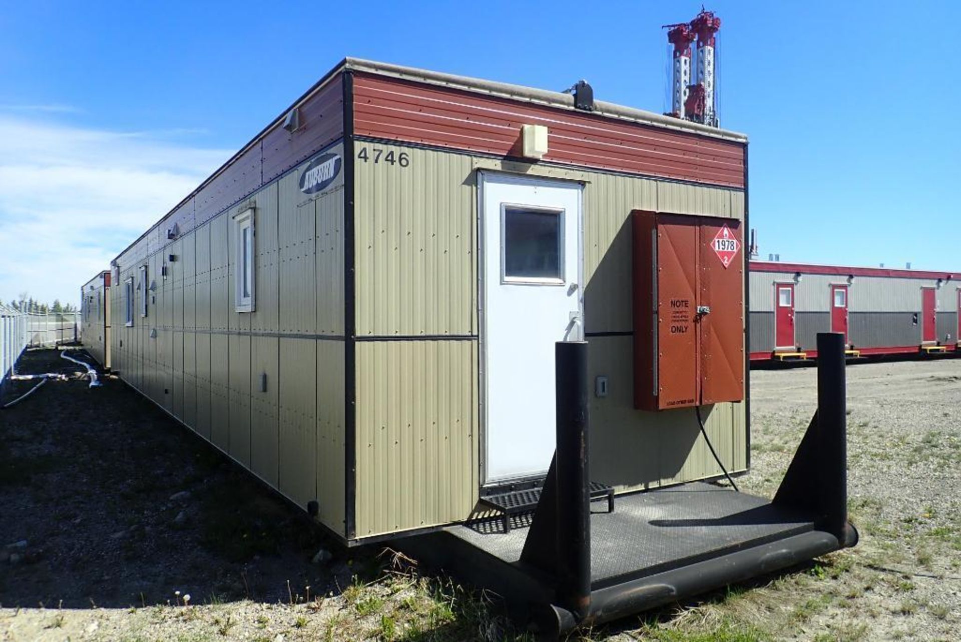 2015 Denille Industries 12'x56' Skidded Rig Manager Shack. SN 1256WS2015064764. - Image 2 of 14