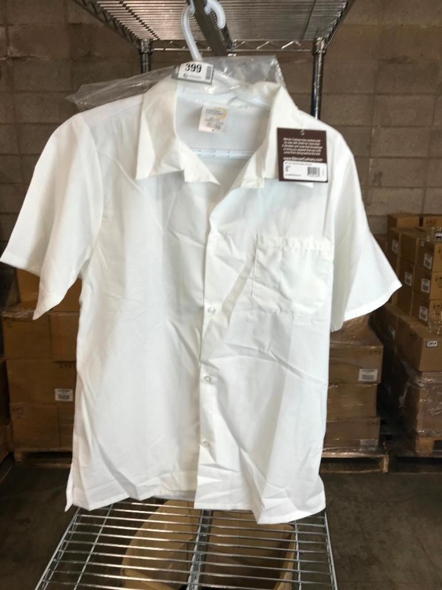 MERCER CULINARY MIL UNI COOK SHIRT-MESH BACK WHITE SIZE SMALL - M60200WHS