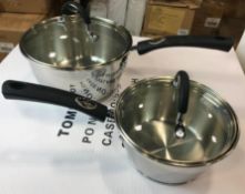 TRAMONTINA 2-PIECE COOKWARE SET