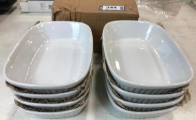 11 OZ. BAKING DISH, JOHNSON ROSE 4028 - LOT OF 8 - NEW