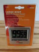 DIGITAL LARGE SCREEN MULTI-FUNCTION KITCHEN TIMER, COOPER-ATKINS TW3