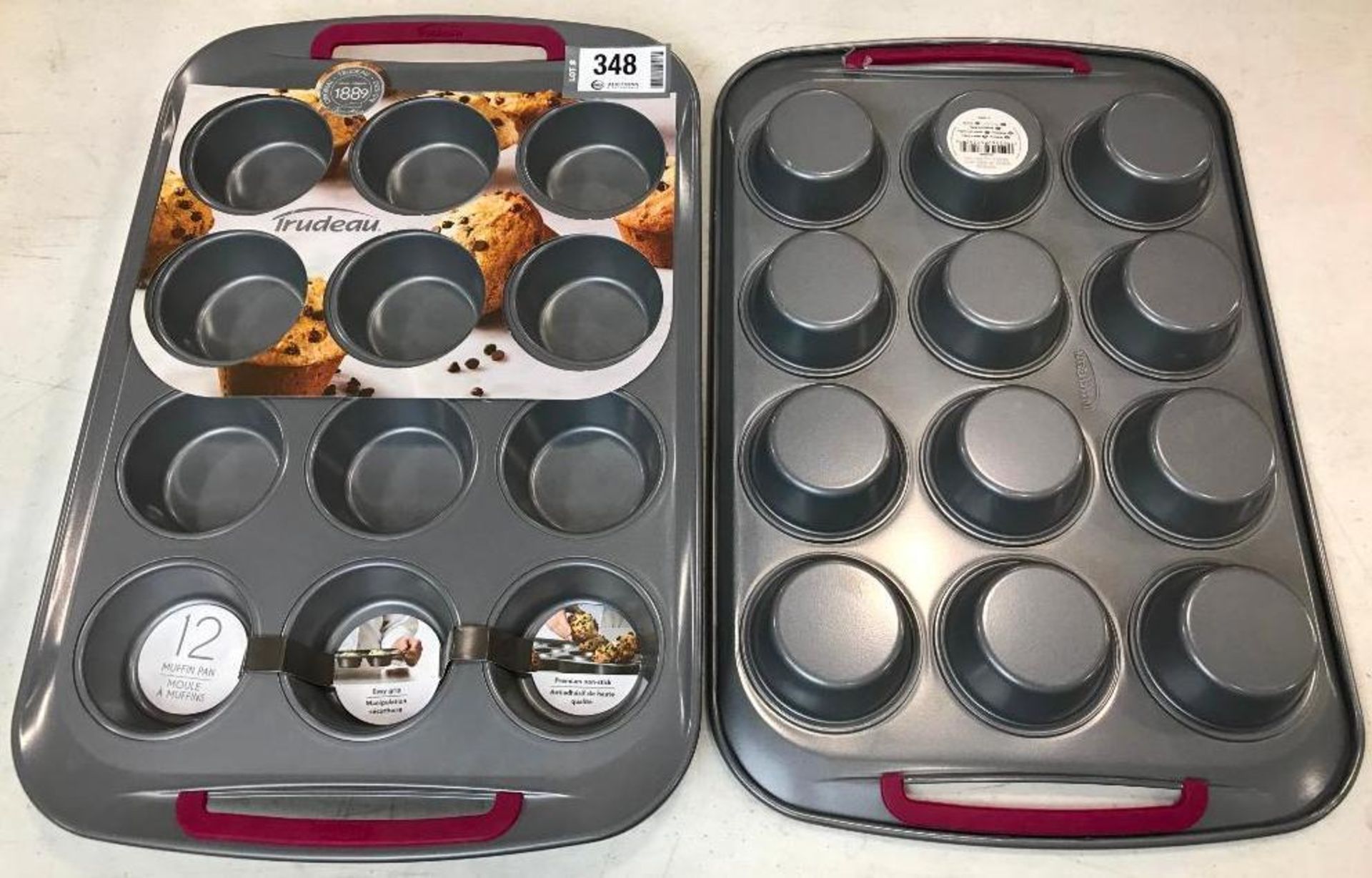 TRUDEAU 12 MUFFIN PANS - LOT OF 2 - Image 2 of 2