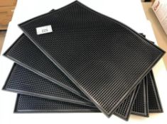 18" X 12" BAR SERVICE MAT - LOT OF 4