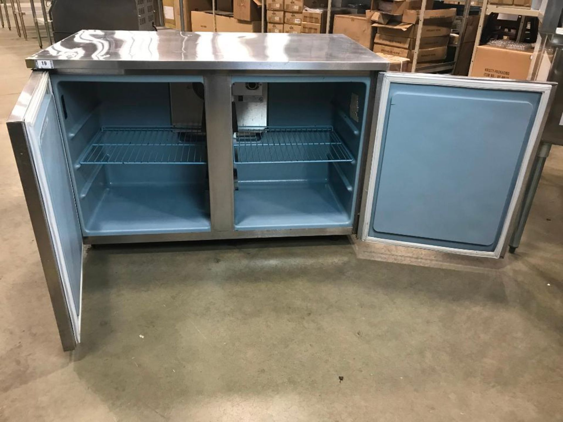 DELFIELD 48'' DOUBLE DOOR UNDERCOUNTER COOLER - MODEL UC4048-STAR - Image 2 of 7