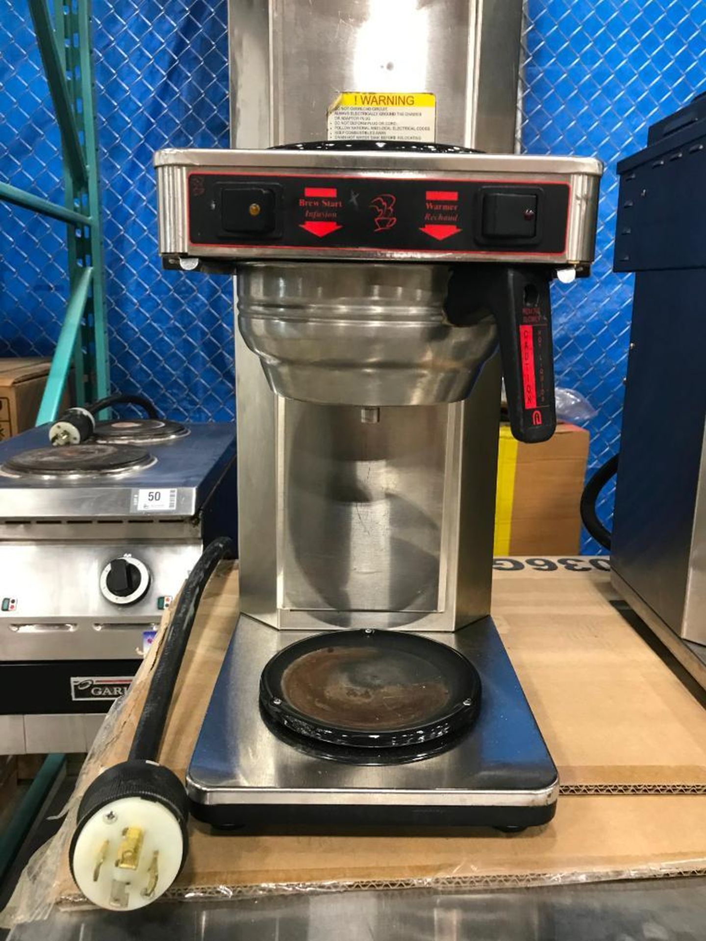 NEWCO DB2A AUTOMATIC BREWER WITH WARMERS & POUR-OVER - Image 5 of 7