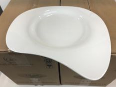 2 CASES OF 12 1/8" CLOUD DIVINITY PLATES, ARCOROC S0813 - LOT OF 24 - NEW