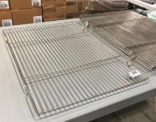 FULL SIZE FOOTED COOLING RACKS - LOT OF 4