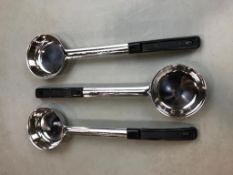 6 OZ STAINLESS STEEL PORTION CONTROLLER, LOT OF 3 - JOHNSON ROSE 32461 - NEW