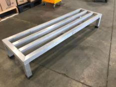 48" X 14" X 8" ALUMINUM 1000LB DUNNAGE RACK