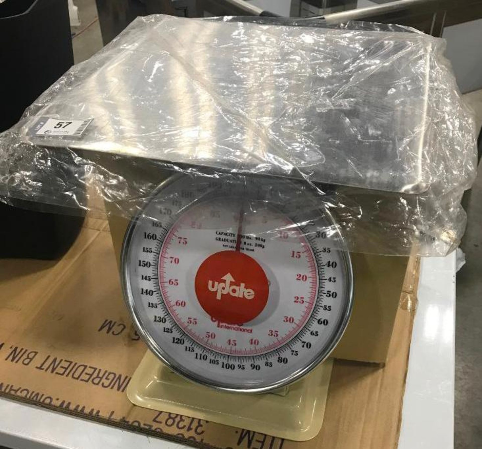 LARGE 200LB RECEIVING SCALE, UPDATE UP-11200 - Image 4 of 6