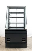 NEW STRUCTURAL CONCEPTS 27'' AMBIENT / DRY MERCHANDISER WITH CURVED GLASS FRONT - MODEL SB2755