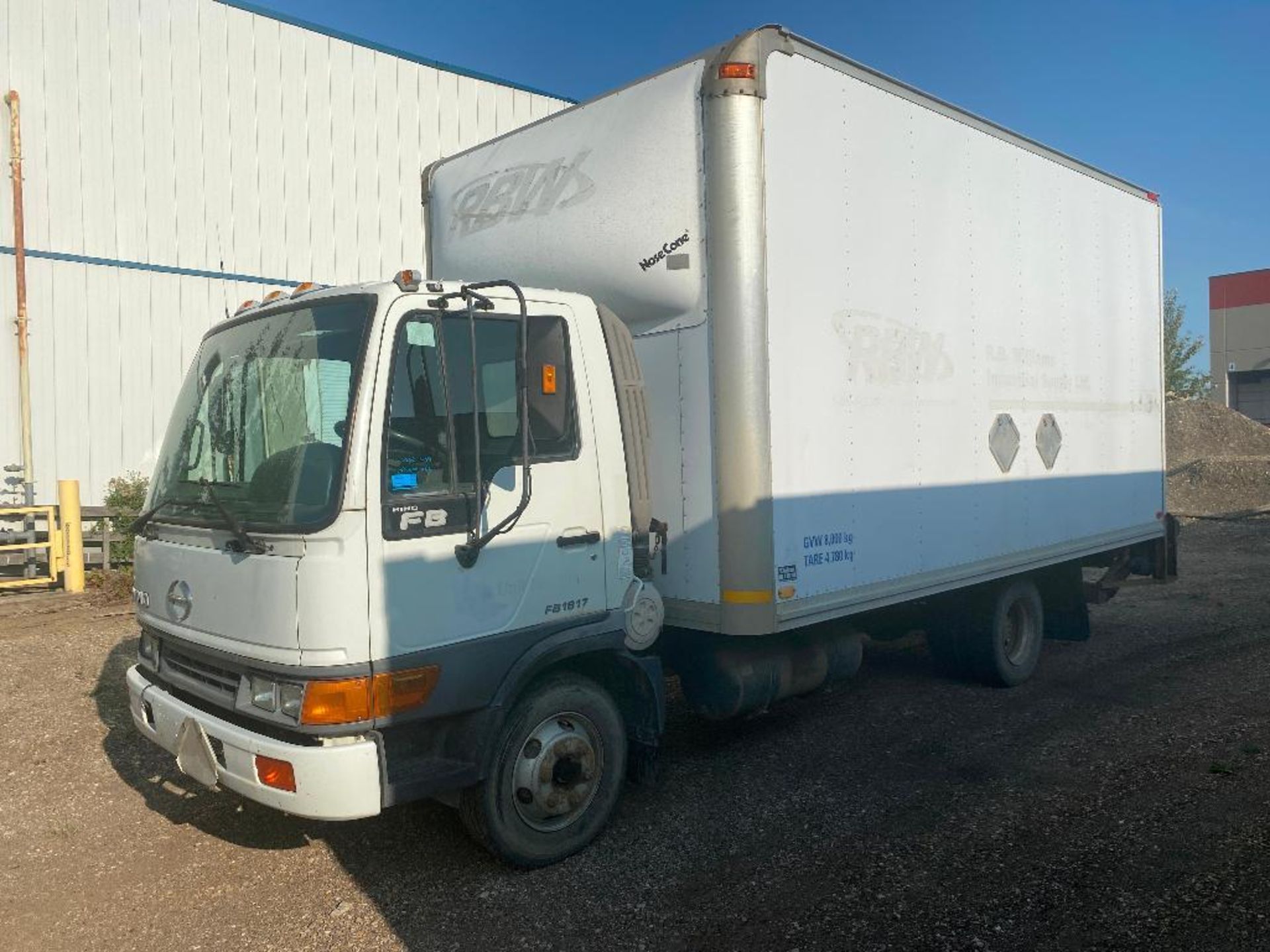 2002 HINO FB Diesel Van VIN #: JHBFB4JG821S12429