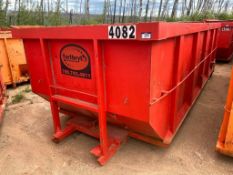 Approx. 20' X 8' X 6' Roll-Off Bin