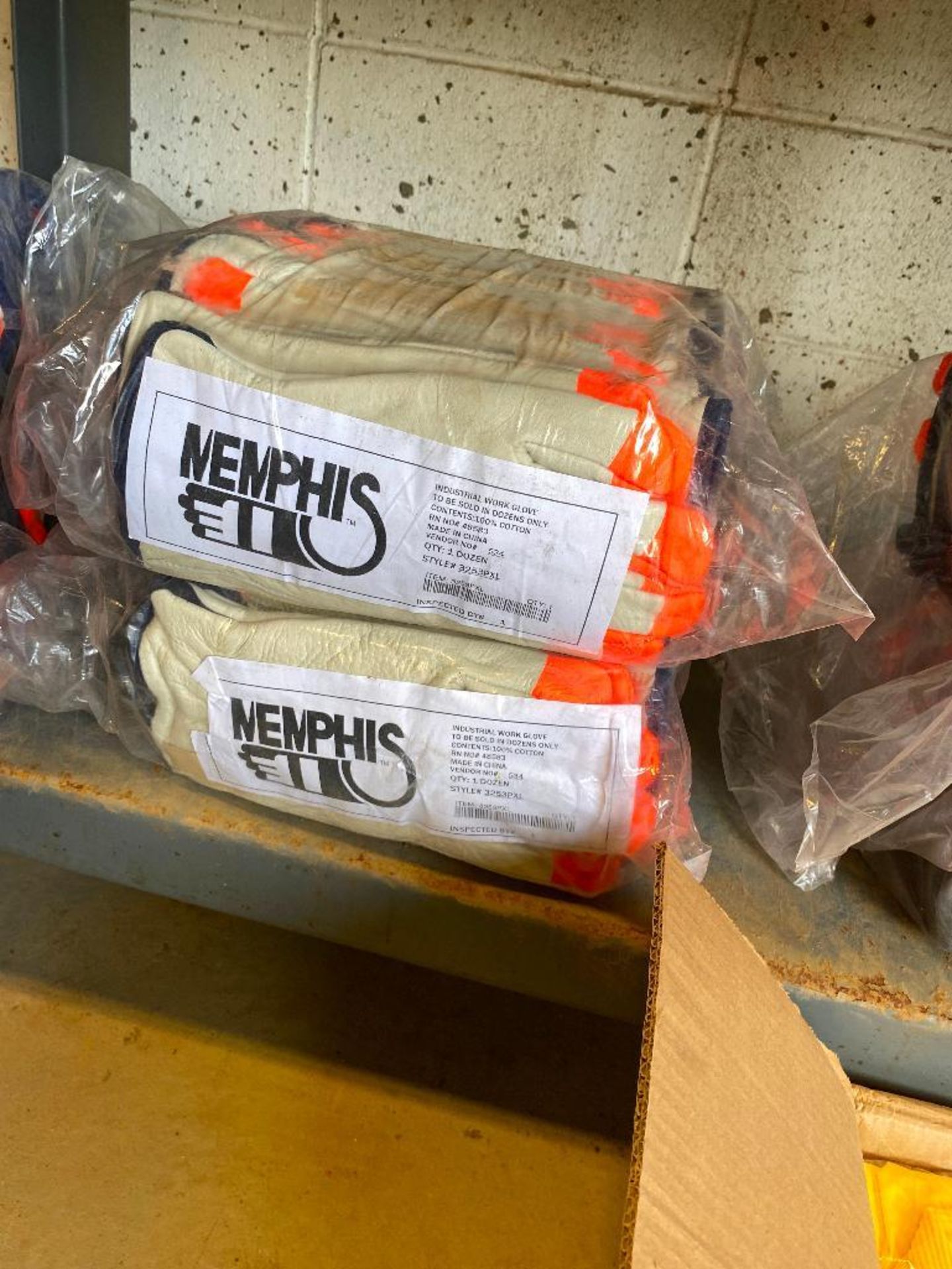 Lot of (2) 12-Pack Memphis Industrial Work Gloves