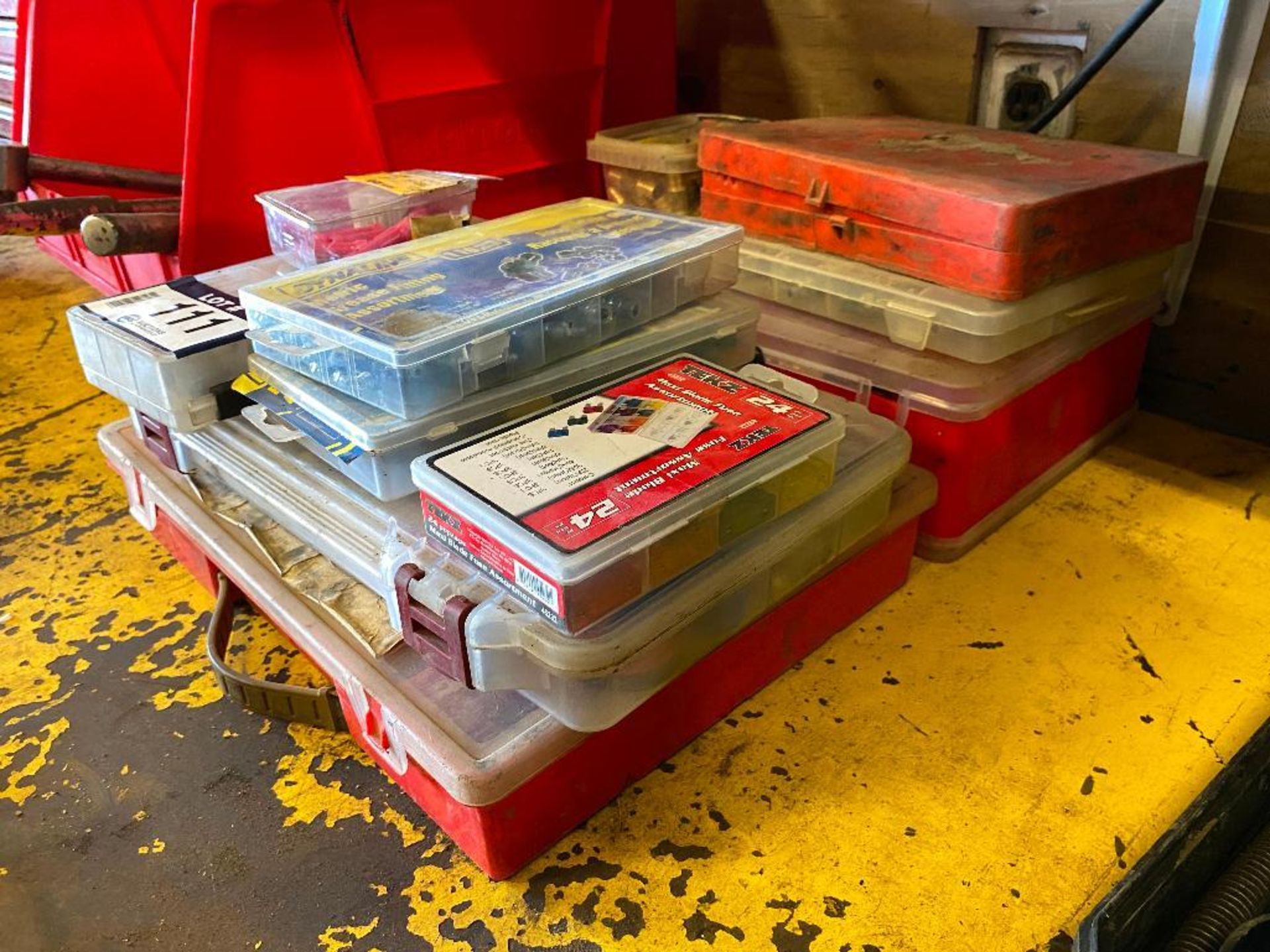 Lot of Asst. Air Fittings, Fuses, Grease Fittings, Splices, etc. - Image 2 of 9