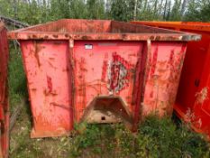 Approx. 20' X 8' X 6' Roll-Off Bin