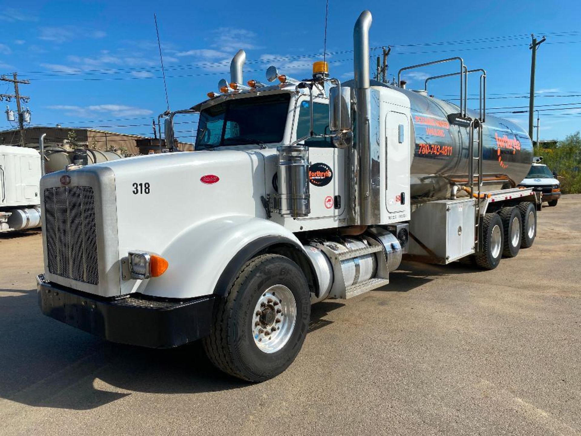 2015 Peterbilt 367 Tri-Drive Potable Water Truck VIN#1NPTX4TX5FD265029