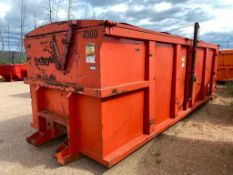 Approx. 20' X 8' X 6' Roll-Off Bin w/ Lid