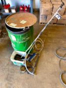 Lot of Pressure Washing Wands, Rag Drum, Rags, Brushes, etc.