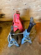 Lot of (2) 3-Ton Jack Stands, etc.