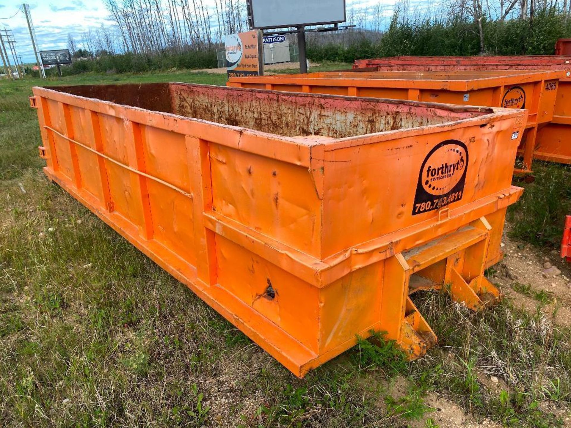 Approx. 20' X 8' X 4' Roll-Off Bin