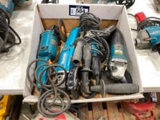 Lot of (4) Asst. Makita Grinders