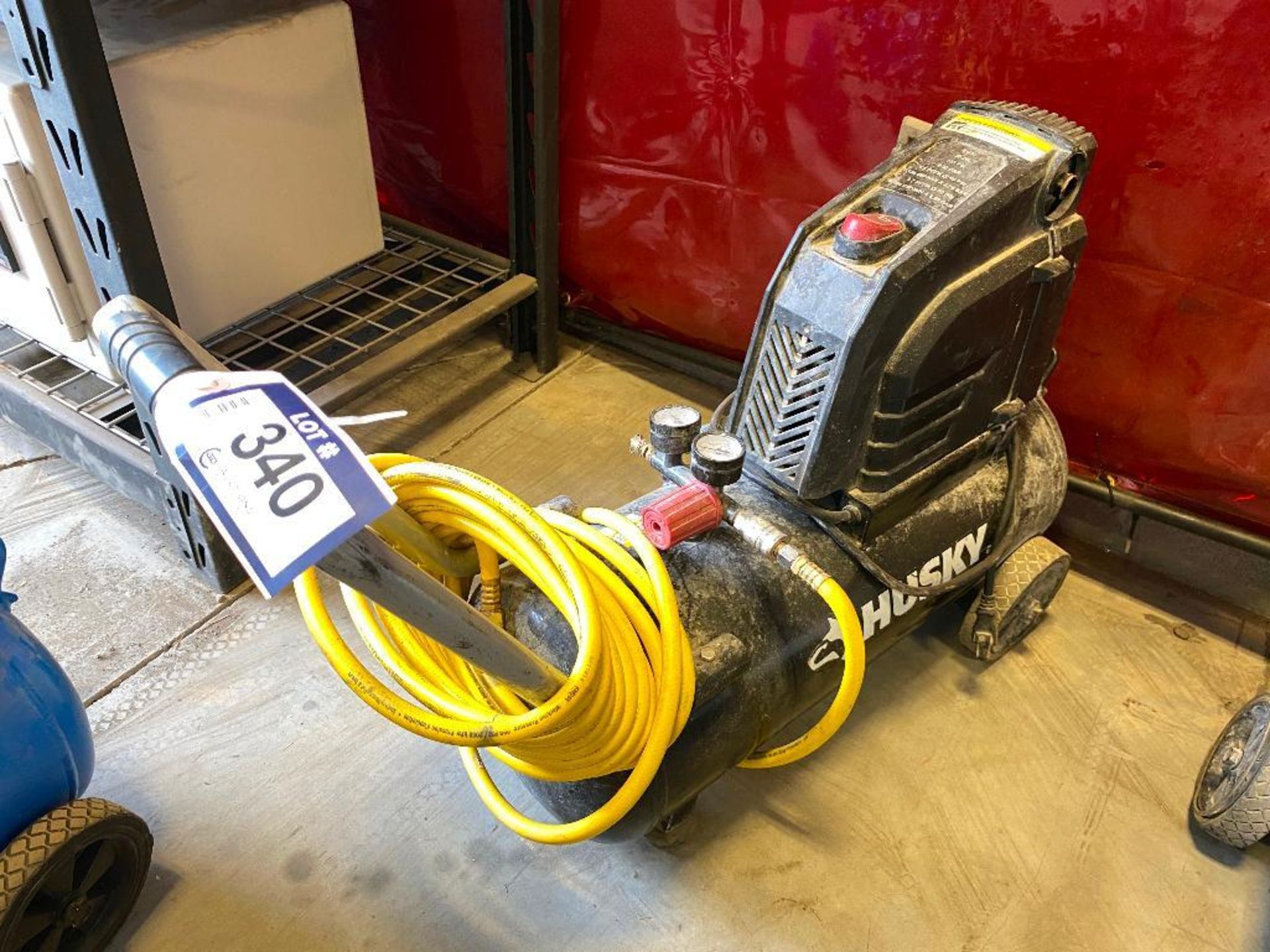 Husky 8 Gallon Portable Electric Air Compressor