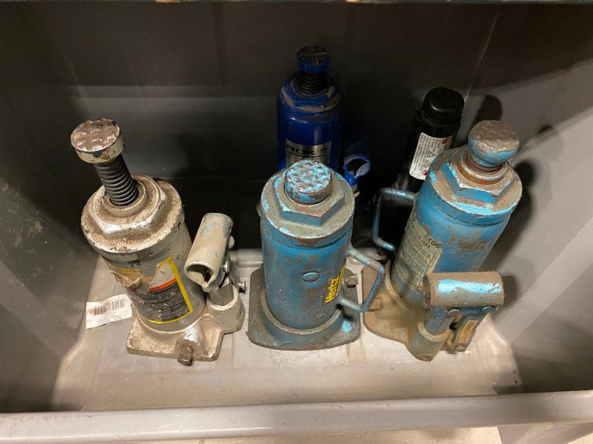 Lot of (5) Asst. Bottle Jacks