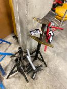 Lot of (3) V-Head Pipe Stands