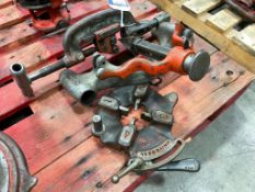 Lot of Ridgid Die, Pipe Cutter, Reamer, etc.