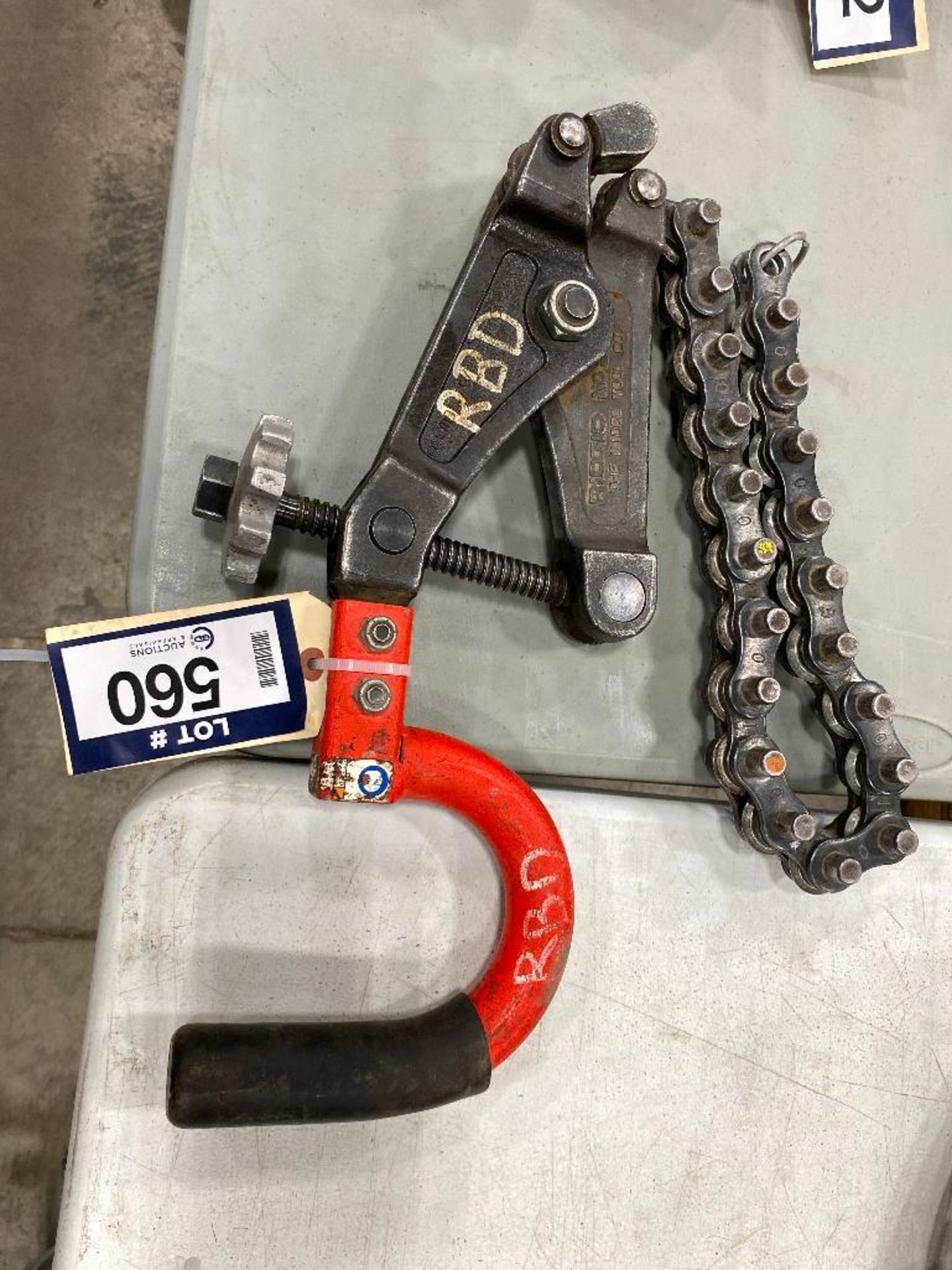 Ridgid No. 2 Soil Pipe Chain Cutter - Image 2 of 2