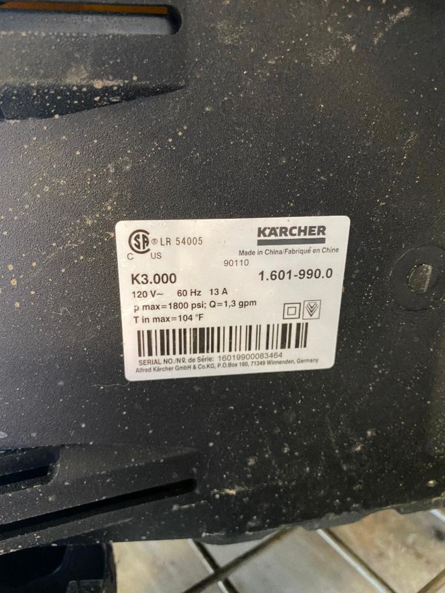 Karcher LR54005 Pressure Washer - Image 4 of 4