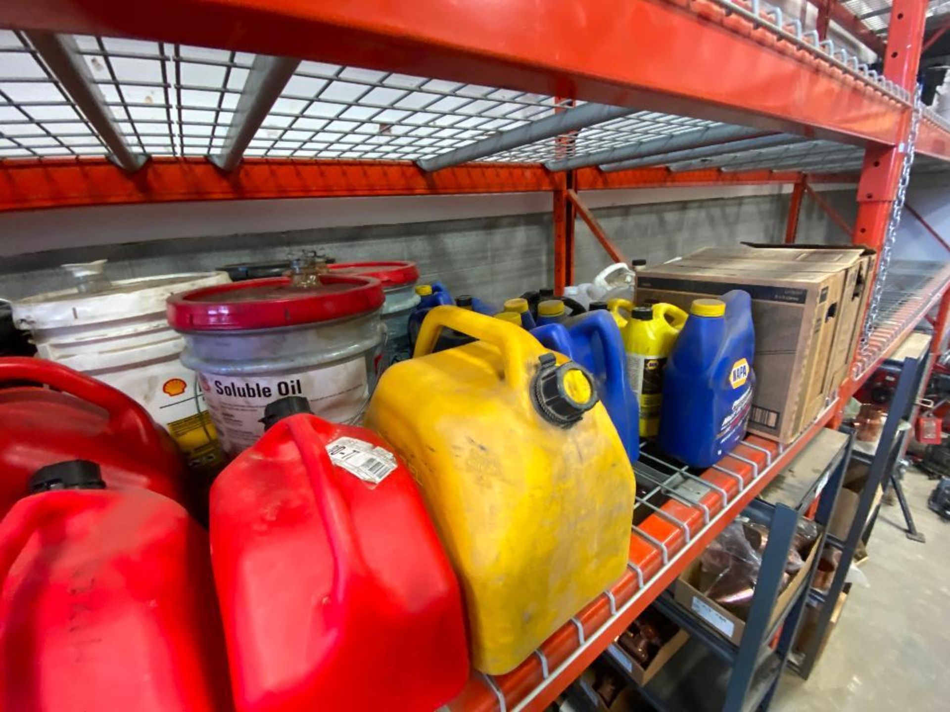 Lot of Asst. Fuel Cans and Lubricant - Image 5 of 6