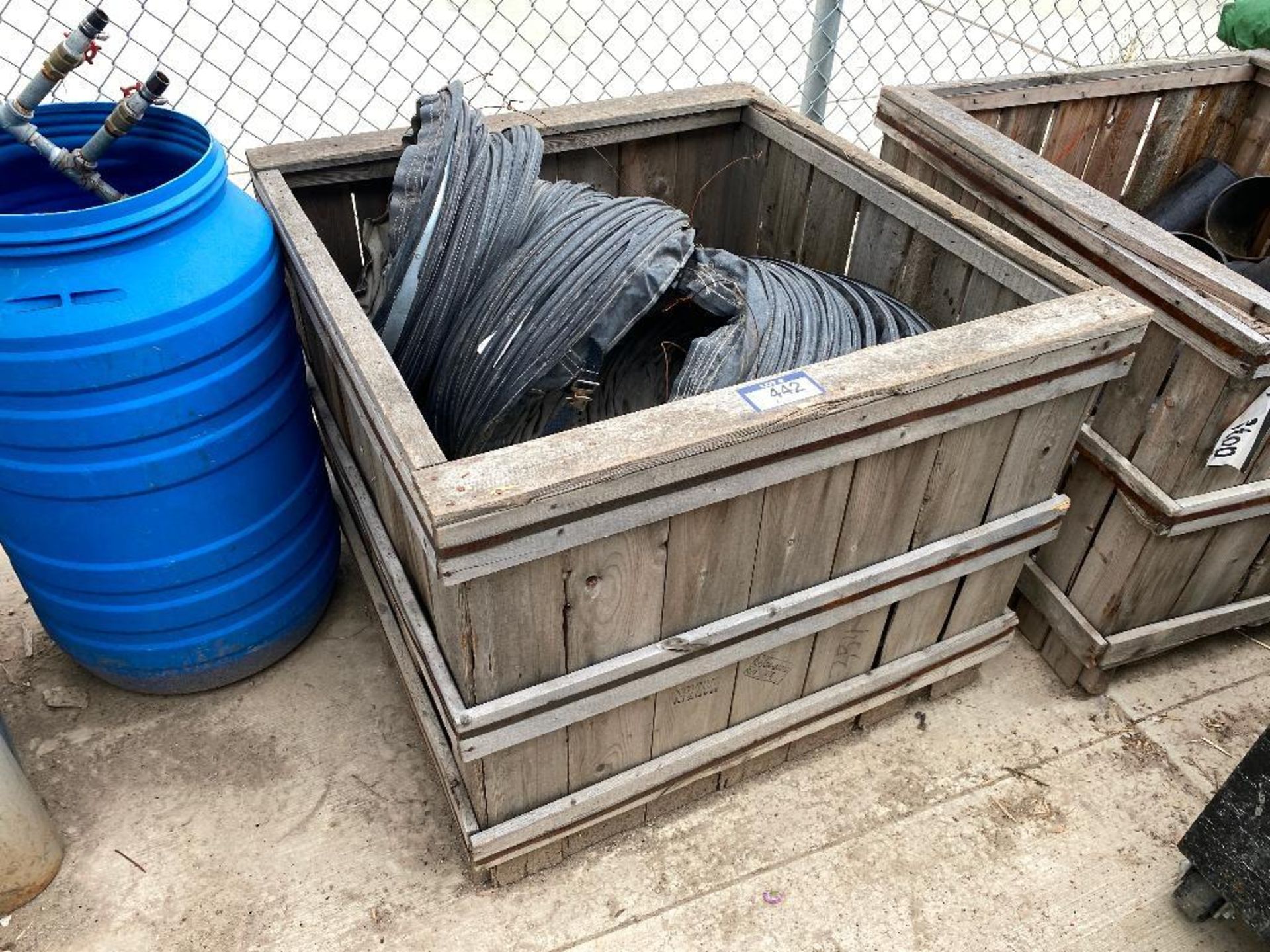 Crate of Asst. Construction Heating Ducts