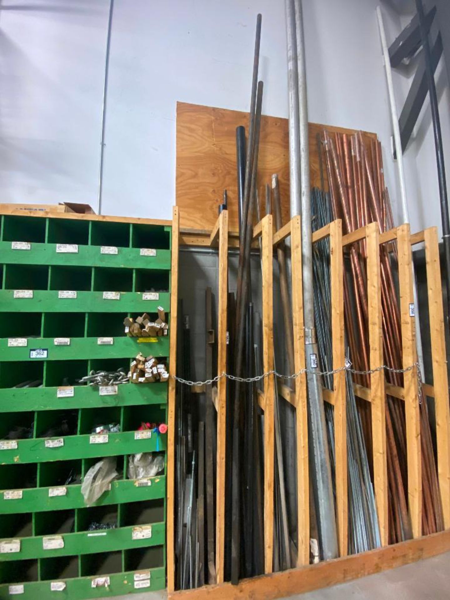 Lot of Asst. Black Pipe, Chanel Iron, Snow Fence Stakes, Threaded Rod, etc. - Image 2 of 3