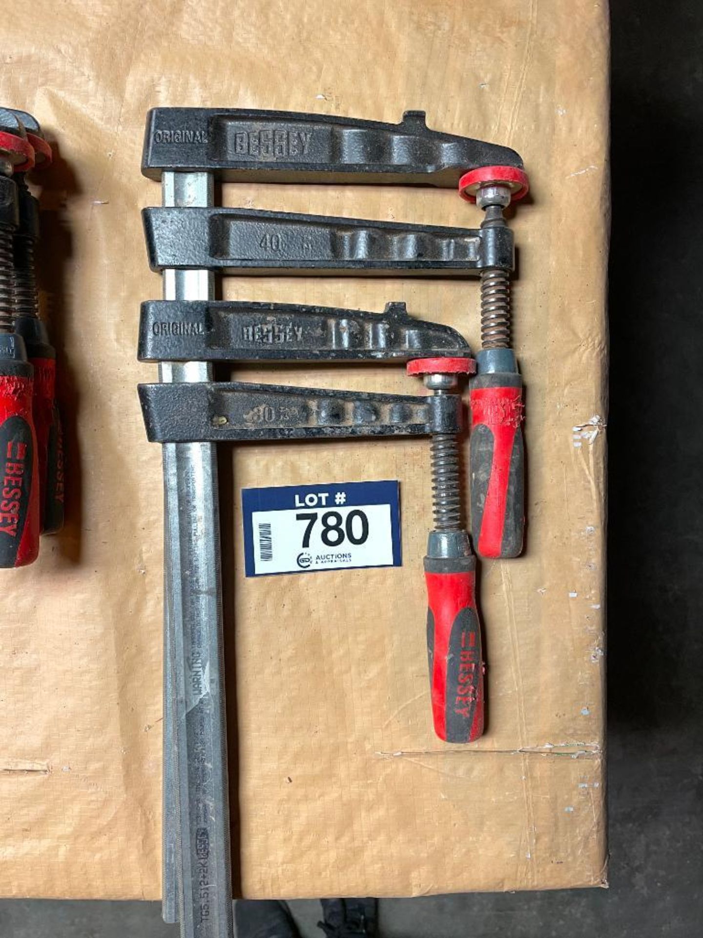 Lot of (2) Bessey Clamps