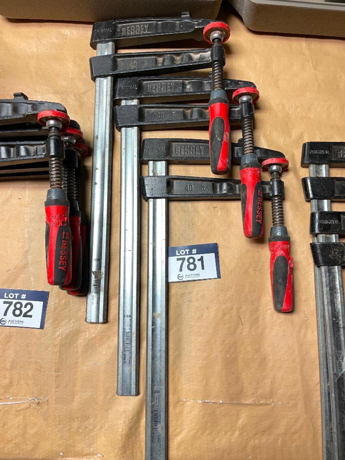 Lot of (3) Bessey Clamps