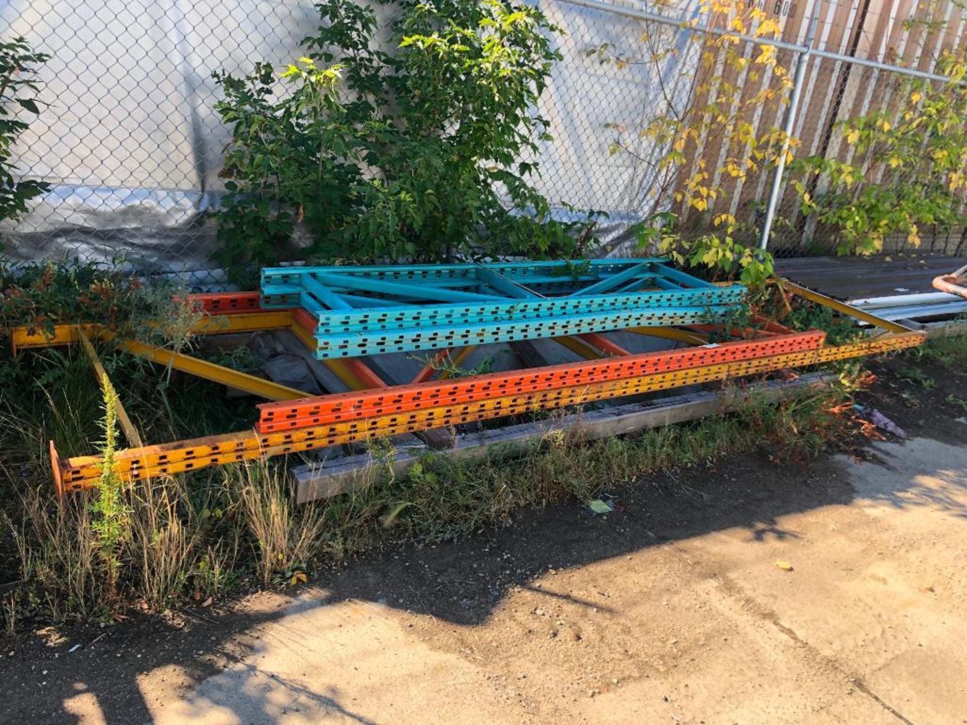 Large Lot of Asst. Pallet Racking Frames, Beams etc. - Image 4 of 9