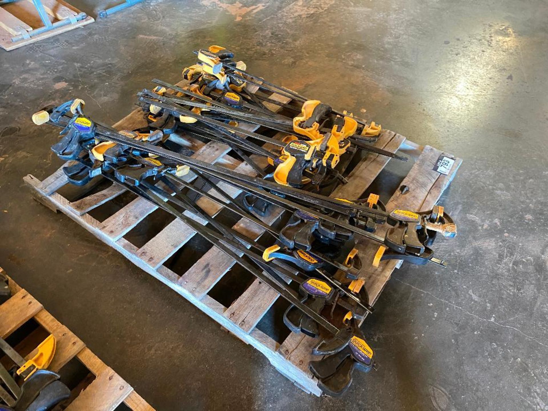 Pallet of Asst. Size Quick-Grip Clamps