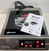 NEW OMCAN CE-CN-1800 COMMERCIAL INDUCTION COOKER - 120V, 1800W
