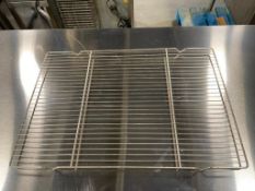 LOT OF (4) FULL SIZE FOOTED COOLING RACKS