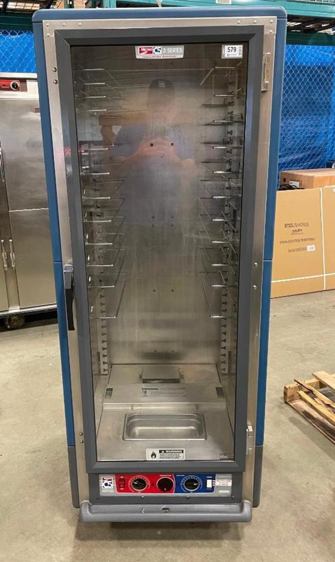 METRO C539-CFC-U-BU C5 3 SERIES HEATED HOLDING AND PROOFING CABINET WITH CLEAR DOOR - Image 2 of 13